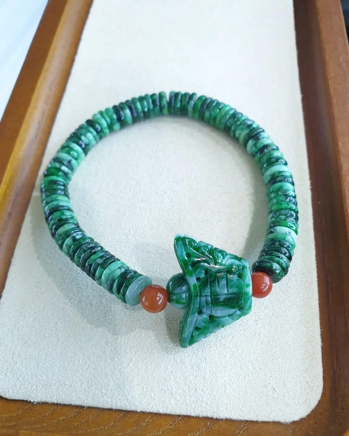 Wealth Magnet Jade Bracelet