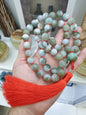 Jade Japa Mala | Two-toned Jadeite Beads - Type A | Handcrafted Meditation Beads