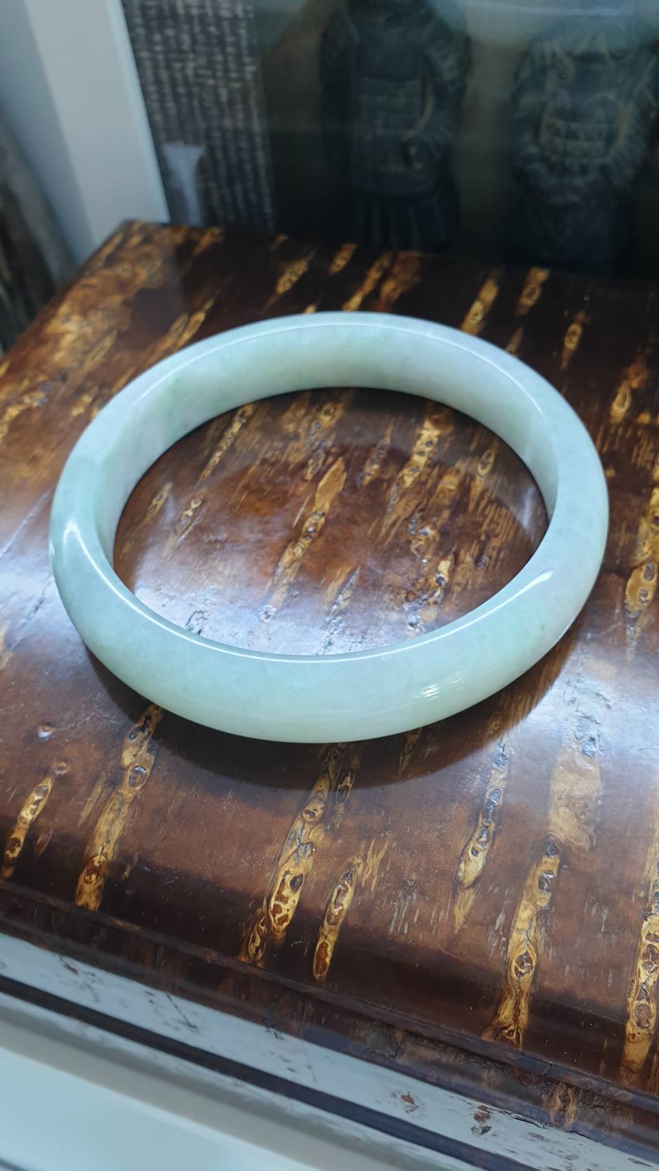 Plus Size Jade Bangle Size 78-80 Authentic Type A Jadeite