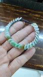 Jade Ping An Kou Beads Woven Bracelet (Mix Color, Adjustable) | Fei Cui - Type A Jadeite | His or Hers Fortune Jewelry