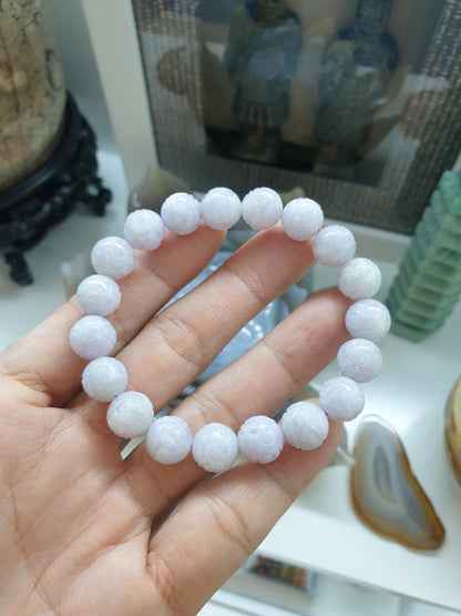 Jade Ruyi Beads Bracelet (17 cm, Selection) | Fei Cui - Type A Natural Jadeite | His or Hers luckycharm Wristcandy