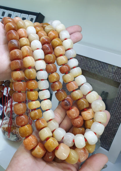 Japa Mala Necklace | 54 Beads Version - Vintage | Handcrafted Meditation Beads