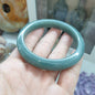 Blue Jade Bangle S62 and S62.5 Authentic Type A Natural Jadeite His or Hers Bracelet