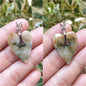 Jade Heart Pendant (Selection) | Fei Cui - Type A Jadeite | Sterling Silver
