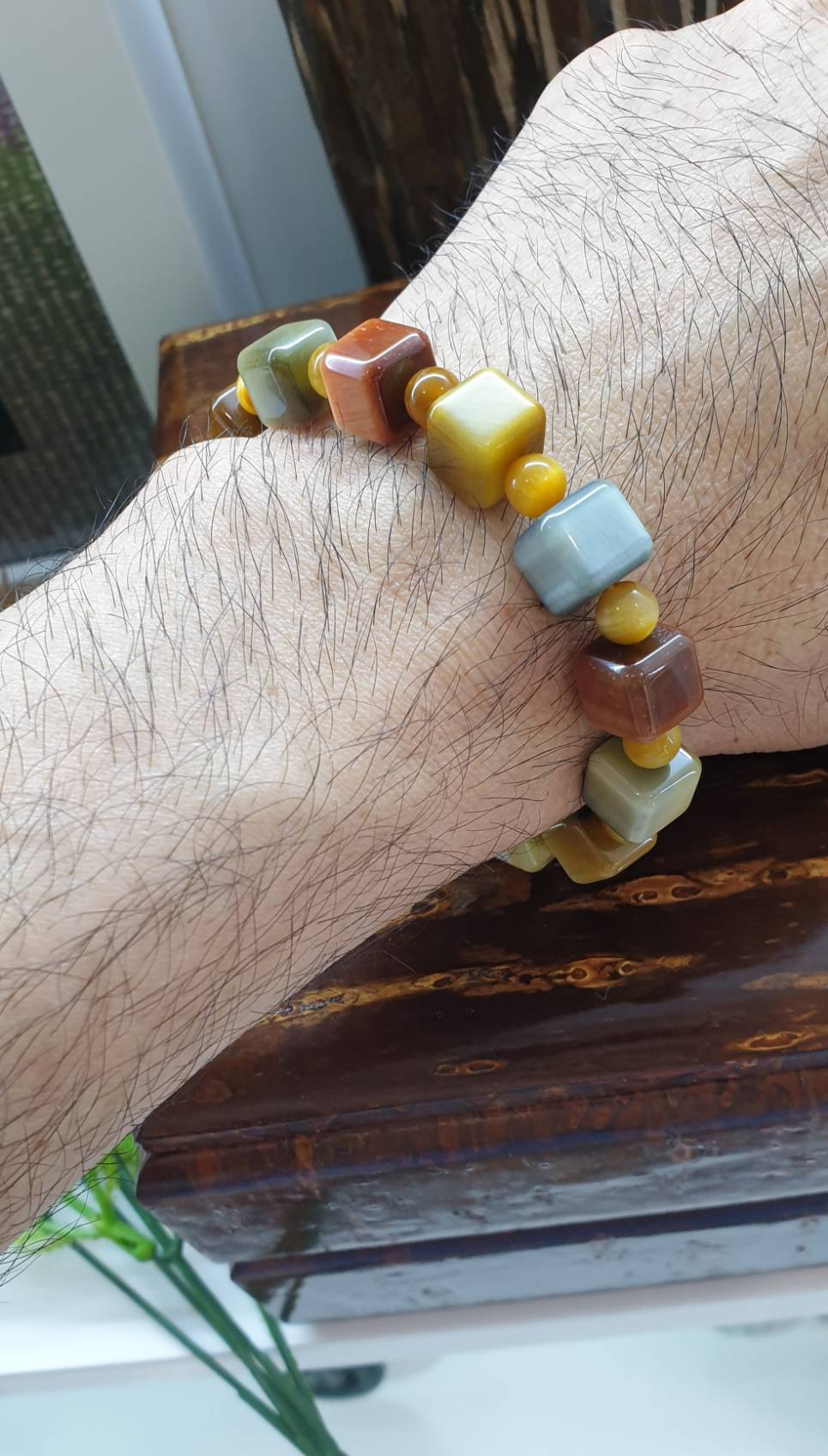 Tigers Eye Bracelets 17 cm - Natural Stones Premium Beads