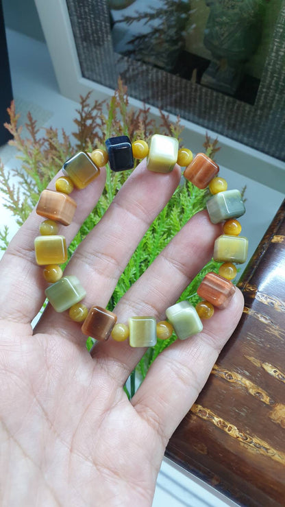 Tigers Eye Bracelets 17 cm - Natural Stones Premium Beads