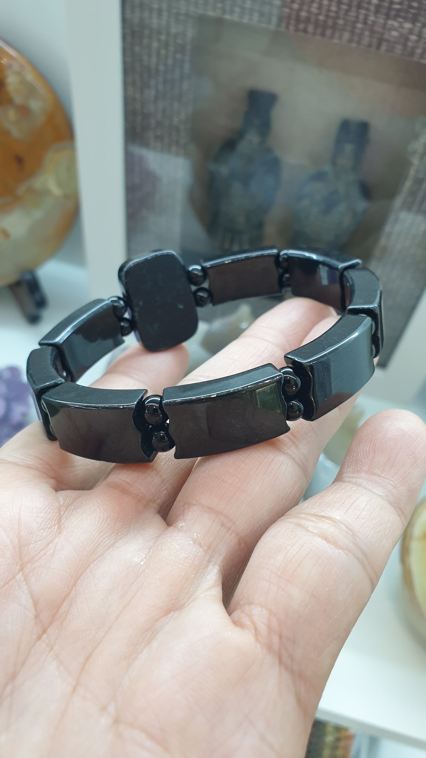 Black Jade Dragon Bracelet | Type A Natural Jade | Statement Piece Material