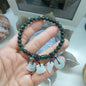 Multicharmed Deep Blue-Green Jade Bracelet | Type A Natural Jadeite