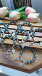 Jade One Decade Rosary Type A Myanmar Jadeite Natural Green