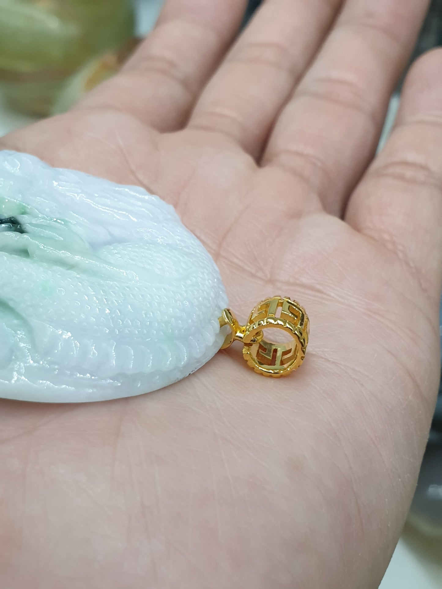 Lavender Jade Dragon Pendant | Fei Cui - Type A Jadeite | His or Hers Jewelry