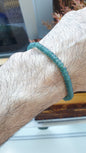 Jade Abacus Beads Bracelets 17cm Myanmar Jadeite Wealth Magnet Wristbands