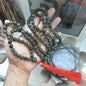 108 Beads Jade Japa Mala | Green Jadeite Beads - Type A | Handcrafted Meditation Beads