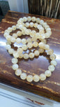 Citrine Beads Bracelets 17cm, Natural Gemstone Wristbands