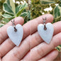 Jade Heart Pendant (Selection) | Fei Cui - Type A Jadeite | Sterling Silver