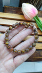 Golden Pietersite Bracelets 17 cm, Natural Gemstone Beaded