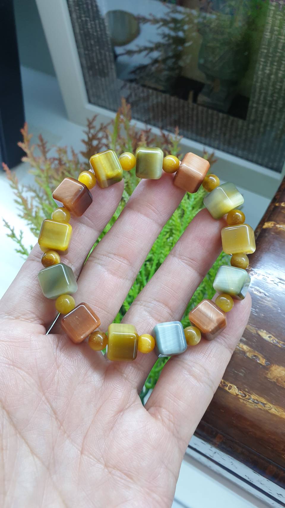 Tigers Eye Bracelets 17 cm - Natural Stones Premium Beads