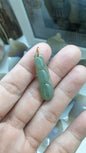 Jade Lucky Charm Pendants (Selection) | Solid Gold Loop Bails | Fei Cui Type A Jadeite