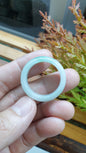 Plus Size Natural Jade Rings 15US Fei Cui Type A Myanmar Jadeite