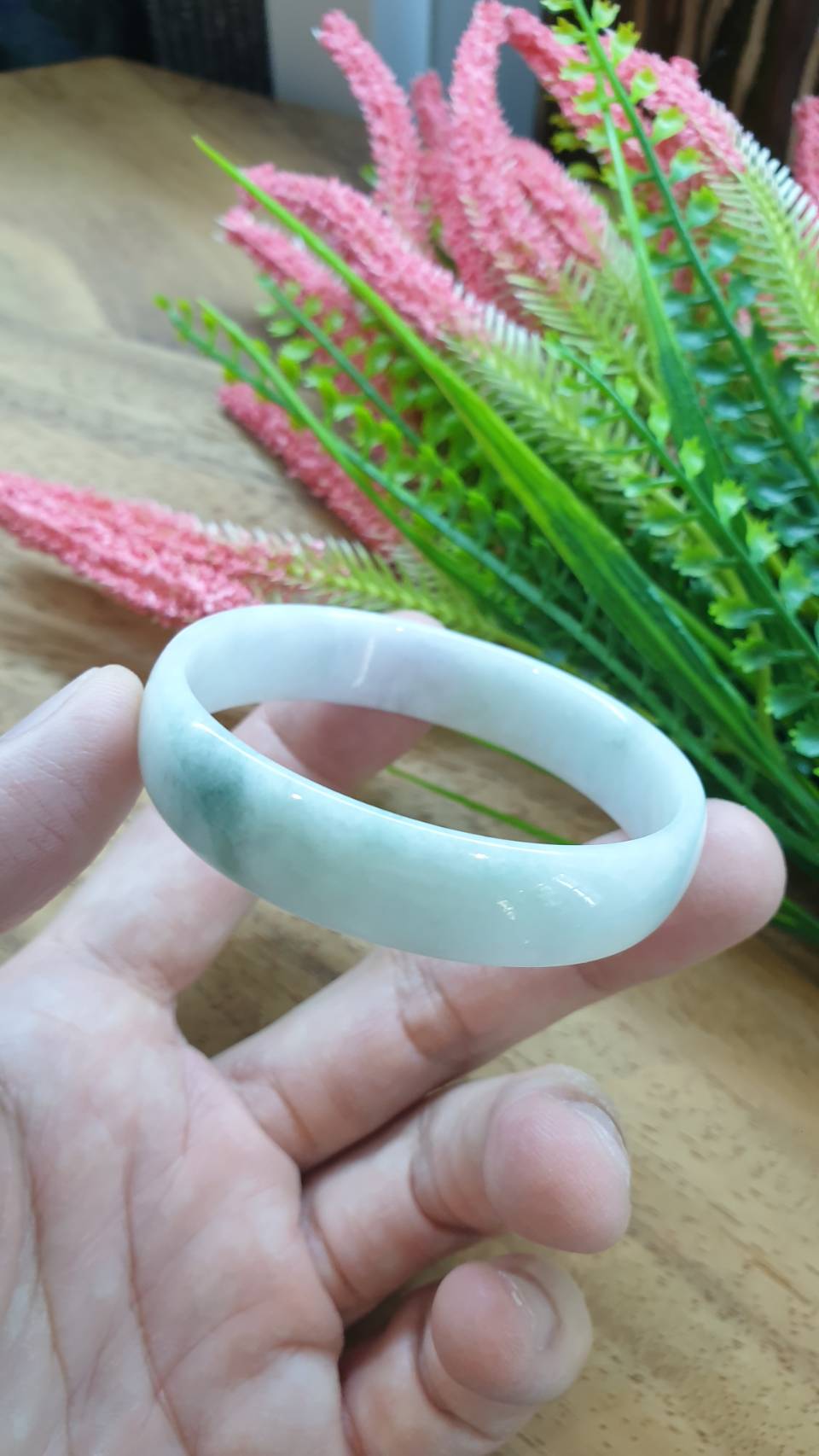 Jade Princess Bangle S53 Fei Cui Type A Myanmar Jadeite