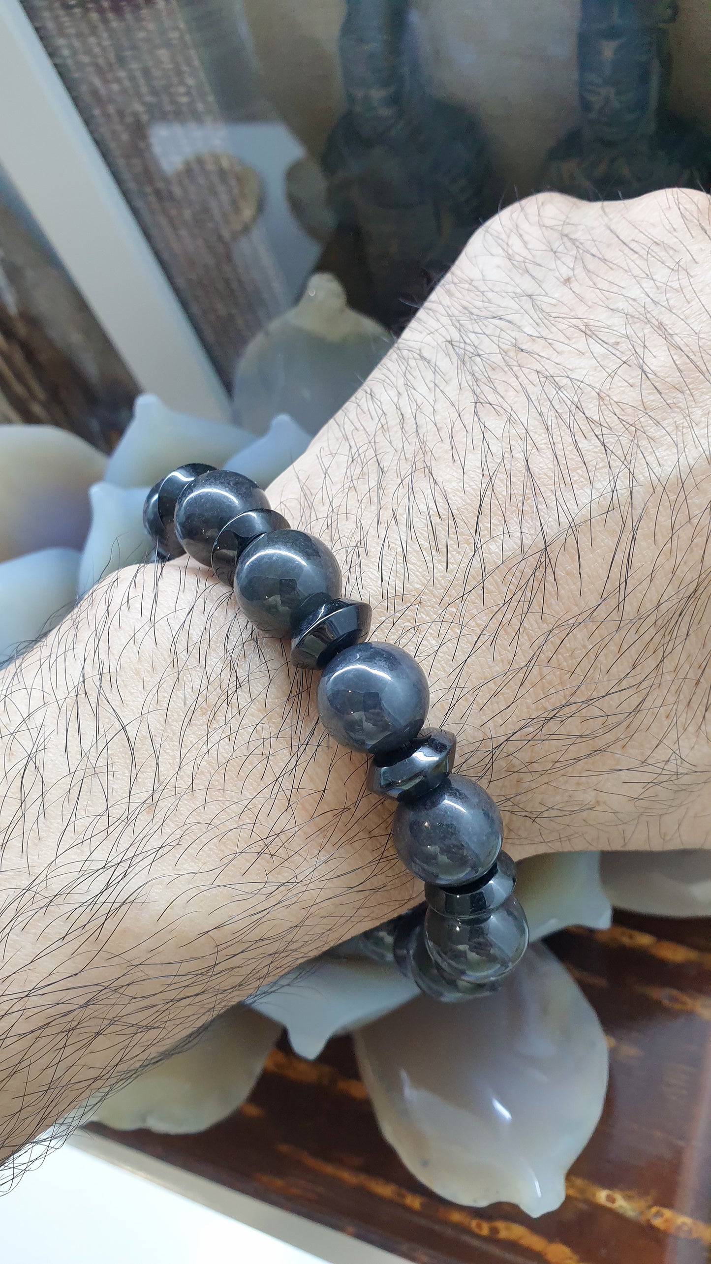 Black Jade Bracelet | Type A Natural Jade | His or Hers Elegant Wrist Accessory