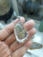 Garden Quartz Pendant | Natural Quartz | Authentic Sterling Silver