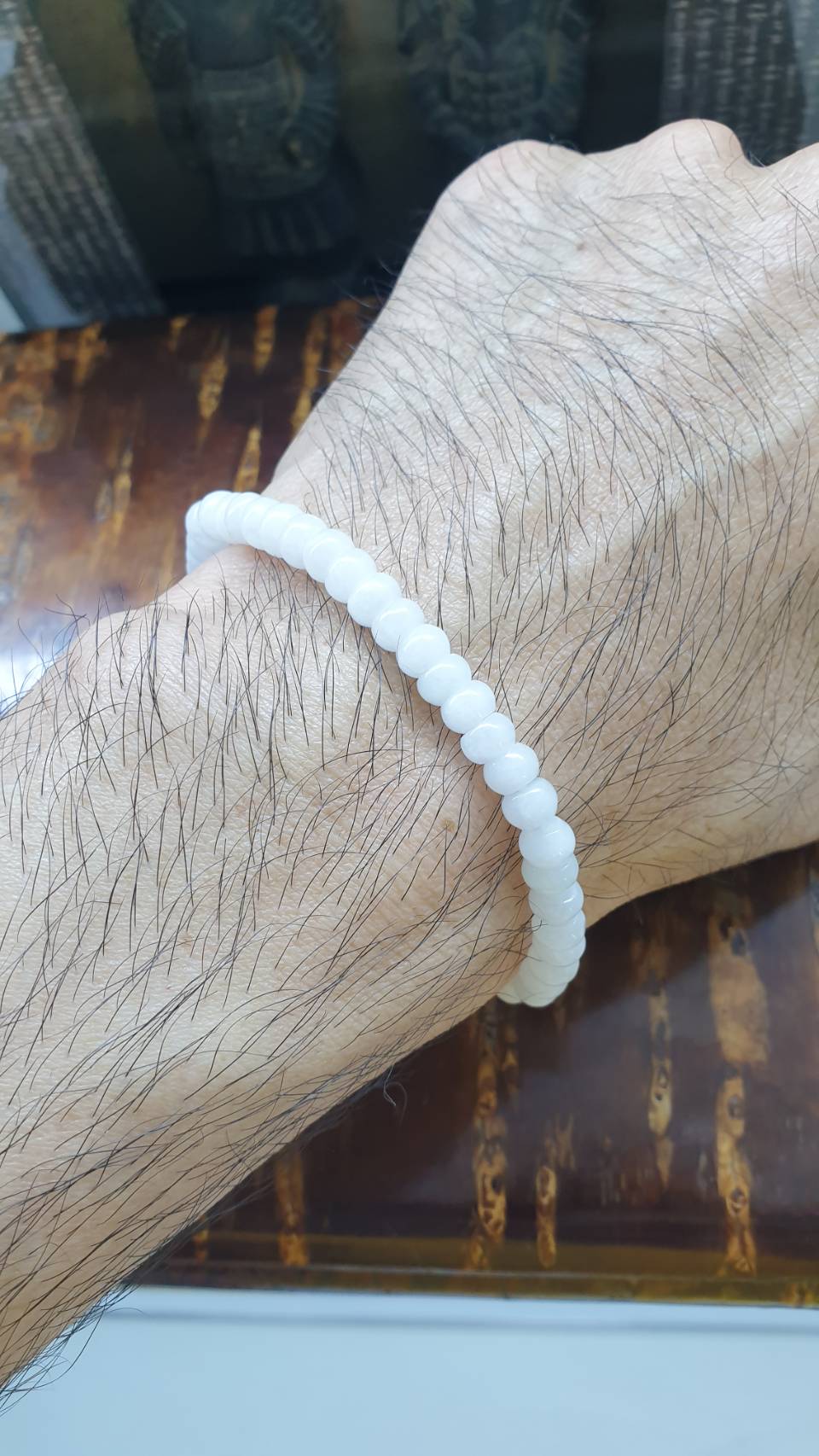 Jade Stack Bracelets, 17 cm (Set of 6 Multicolor Bracelets) | Type A Jadeite Abacus Beads | His or Hers Wealth Magnet Wristcandies