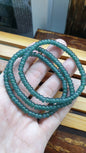 Icy Blue Jade Abacus Beads Bracelets 17cm Type A Natural Jadeite