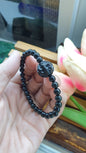 Black Jade Bodhi Wisdom Bracelet 17cm Type A Natural Burma Jadeite 6mm Beads