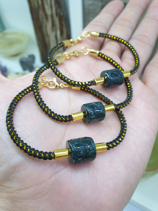 Ru Yi Jade Extension Bracelet | Original Type A Jadeite | His or Hers Wish fulfilling Wrist Accessory