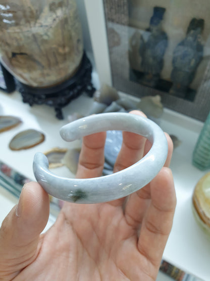 Jade Cuff Bangles Size 57 - 58 Natural Lavender Jadeite Random Pick
