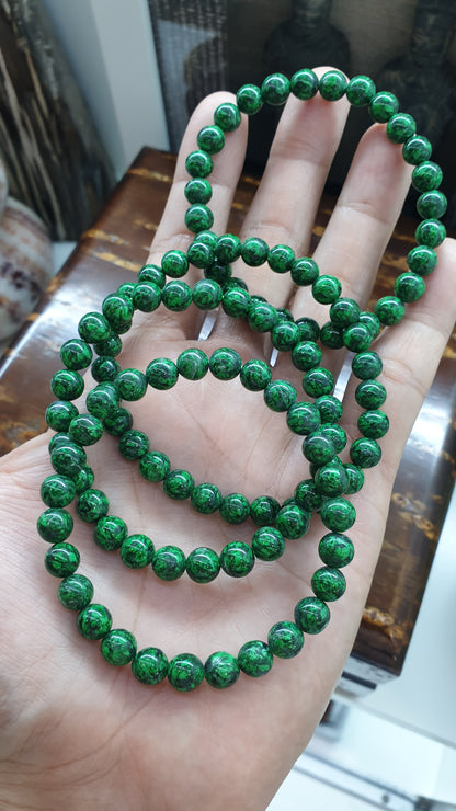 Mawsitsit Beads Bracelet (17 cm) | Rare Natural Stone Beads | Collector's Material