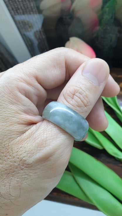 Jade Domed Rings, Selections (12.5 US) | Authentic - Type A Jadeite