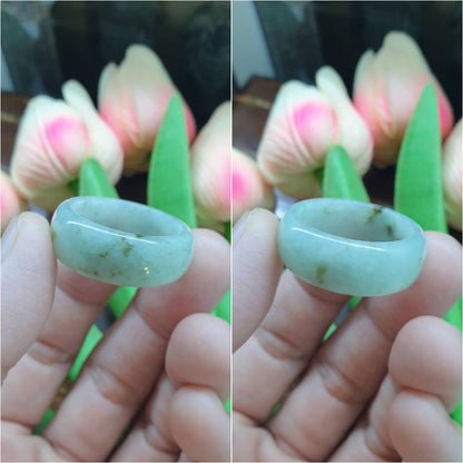 Jade Domed Rings, Selections (13 US) | Authentic - Type A Jadeite